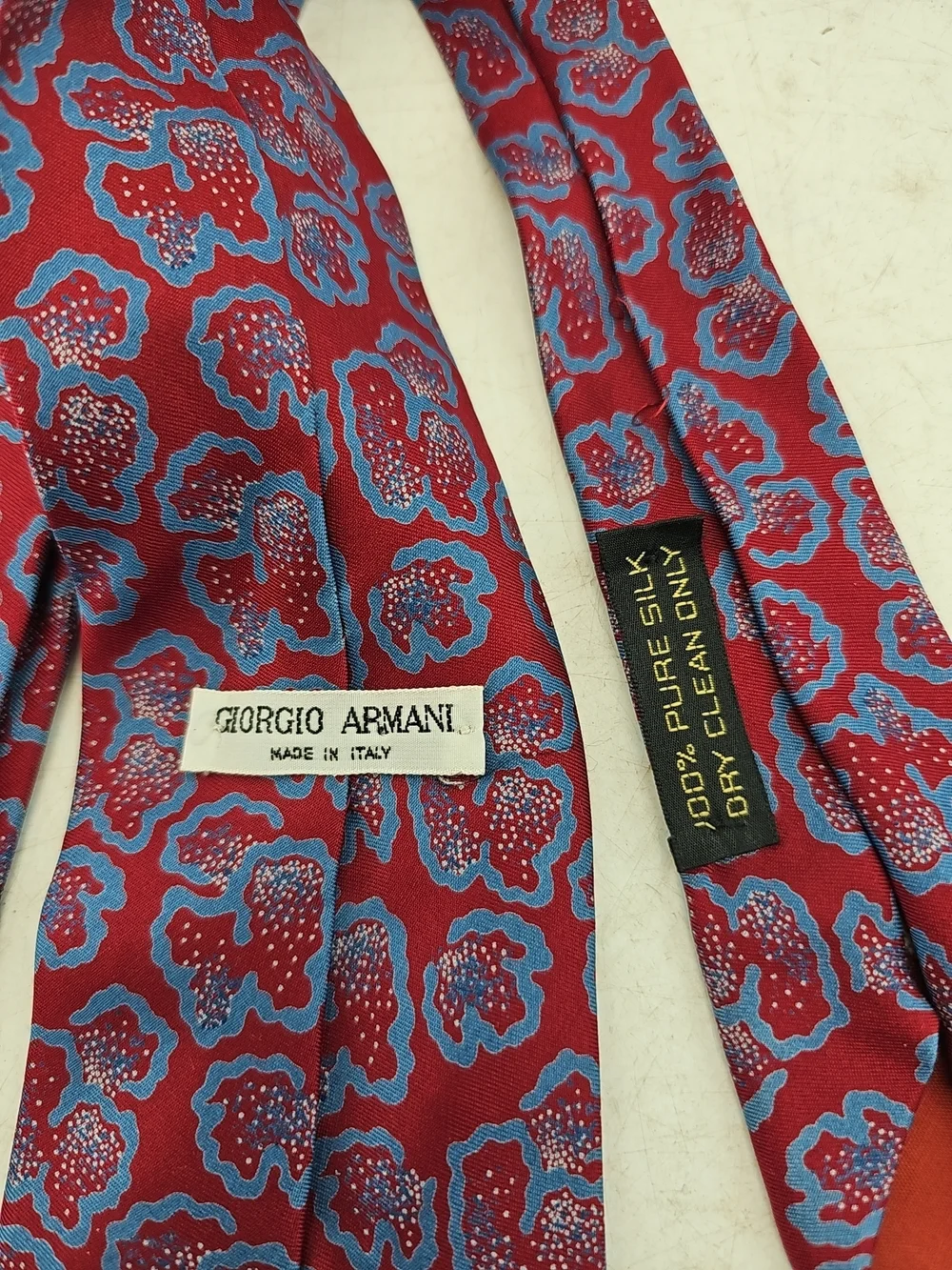 Giorgio Armani vibrant red